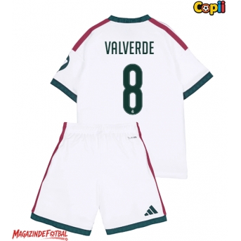 Real Madrid Federico Valverde #8 Echipament de Fotbal Replică 2026-27 Copii Acasa (+ Șorturi)